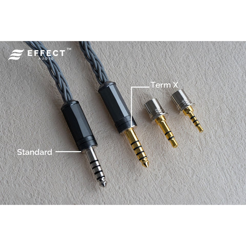 Effect Audio ARES S SIGNATURE SERIES 2pin 0.78 UP-OCC Copper Litz Balanced Cable with or without Term X Connection
