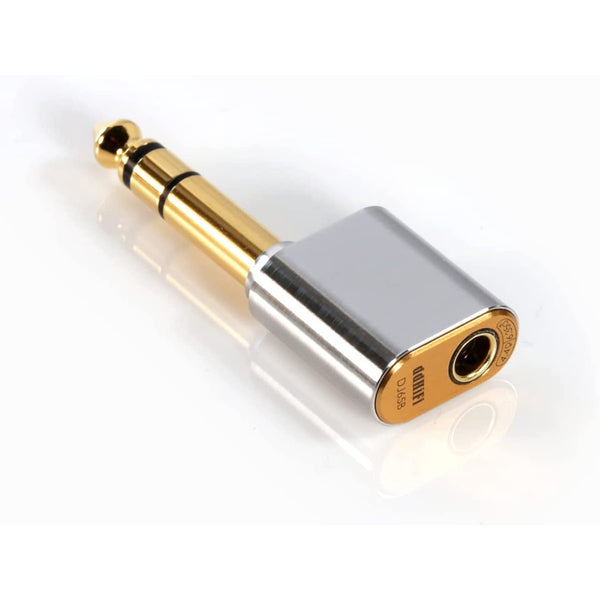 ddHifi DJ65A or DJ65B, 6.35mm to 3.5mm/4.4mm Adapter: Premium 6.35mm Male to 3.5mm or 4.4mm Female Adapter