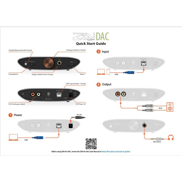 iFi Audio Zen Air, DAC and Amplifier: Hi-Res DAC/AMP (Zen Air)