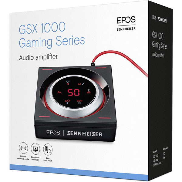 EPOS Sennheiser GSX 1000, Gaming DAC and Audio Amplifier: 7.1 Surround Sound, Side Tone DAC/AMP (GSX 1000)