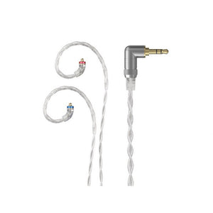 FIIO LC-2.5D/3.5D/4.4D, MMCX In-Ear Monitors Upgrade Cable: Sterling Silver IEM Replacement Cable (LC2.5 D, LC3.4 D)