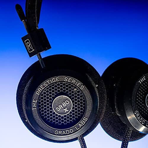 Grado SR80x, On-Ear Headphones: Updated 2021 Version Prestige Series Headphone (SR 80x)