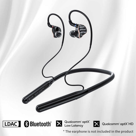 FiiO LC-BT2 Sports Bluetooth Cable: with MMCX Bluetooth 5.0, aptX LL/LDAC, Microphone and Remote (LCBT2, LC BT2)