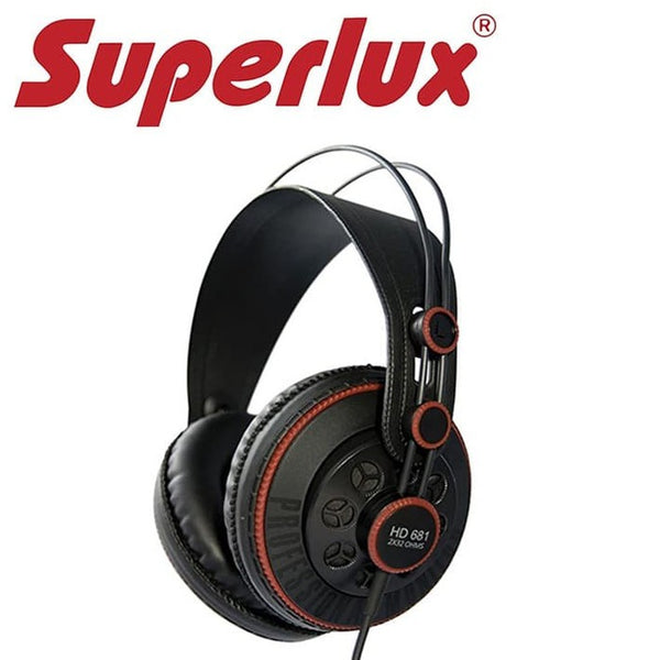 Superlux HD681, Studio Headphones: Budget-Friendly Design for Studio Use Headphone (HD 681)