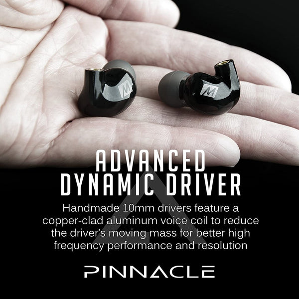 MEE Audio Pinnacle P2, In-Ear Monitors: High Fidelity Earphones with Detachable Cables (Pinnacle P2)