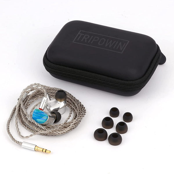 Tripowin x HBB Mele, In-Ear Monitors: 10mm Graphene Driver Earphones IEM (Mele)