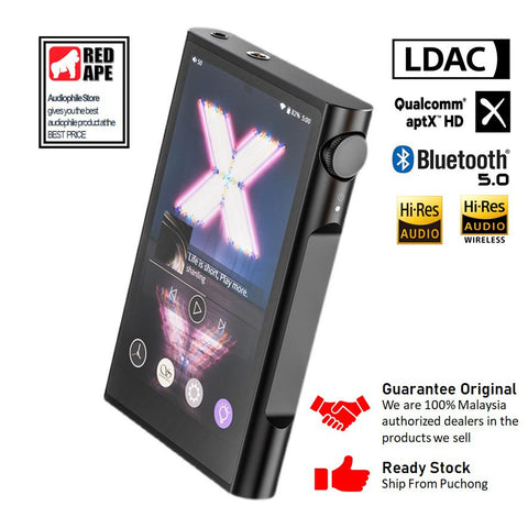 Shanling M3X, Portable Digital Audio Player: High-Resolution Music Player with MQA and LDAC DAP (M3X)