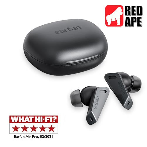 EarFun Air Pro, True Wireless Earbuds: With Hybrid Active Noise Cancellation, Wireless Bluetooth Earphone TWS (Air Pro)