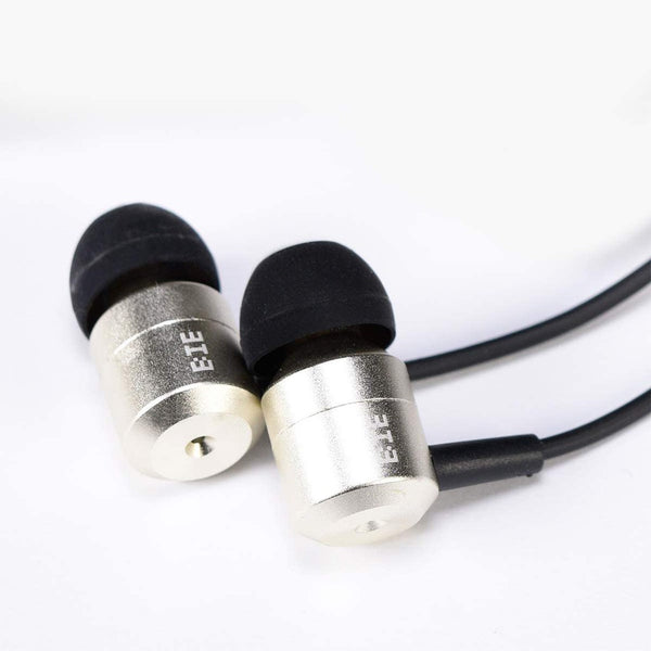 Venture Electronics VE Bonus IE, In-Ear Monitors: HiFi Earbuds with Microphone Bullet-Style Earphones IEM