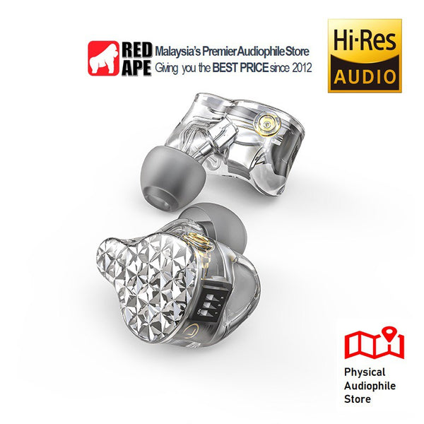 Fiio FA9, Balanced Armature In-Ear Monitors: 6 BA 3D Printing Flagship Earphones IEM (FA 9)