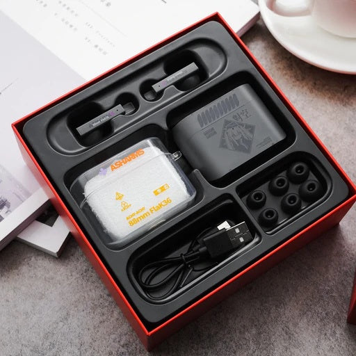 Moondrop NEKOCAKE Special Edition TWS ANC Earphone Dynamic Driver Bluetooth 5.2 Earbuds