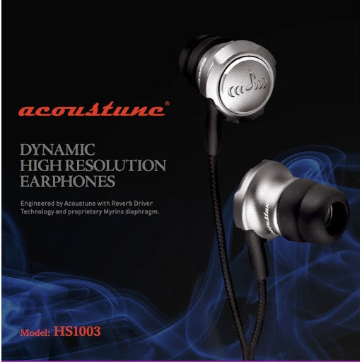 Acoustune HS1003, In-Ear Monitors: Myrinx Dynamic Driver Earphones IEM (HS 1003)