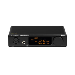 Topping EX5, DAC and Amplifier: with Bluetooth 5.0 LDAC DSD512 PCM 768kHz Hi-Res Audio DAC/AMP (EX5)