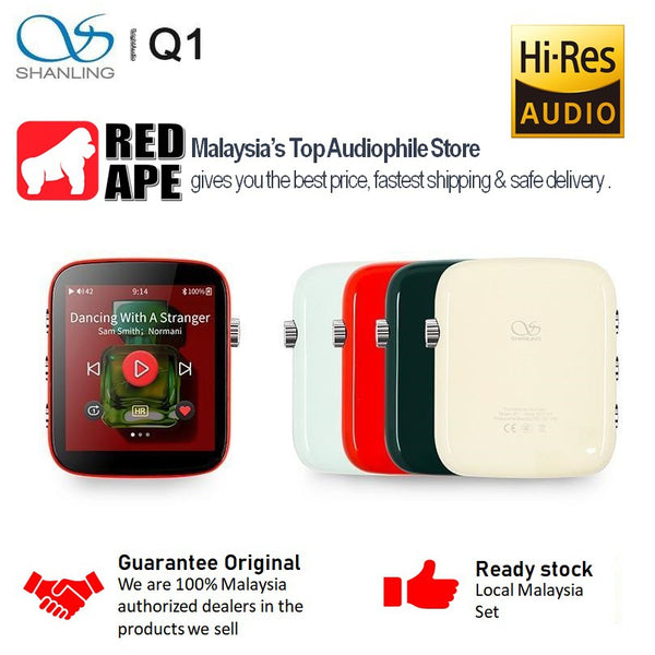 Shanling Q1, Digital Audio Player: Portable Hi-Fi Music Player, MP3 Player DAP (Q 1)