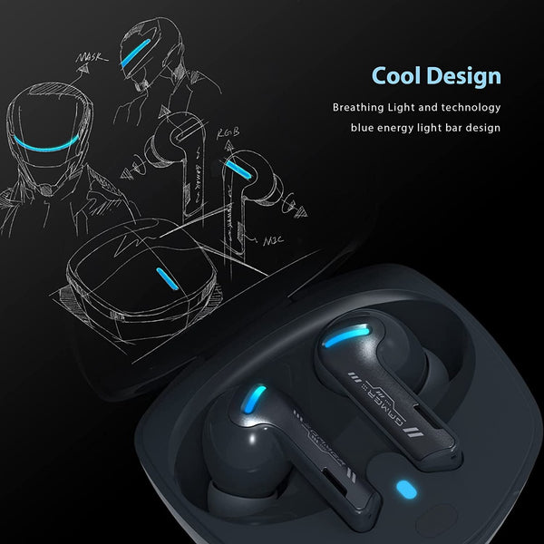 QC¥ G1, True Wireless Earbuds: 45ms Low Latency Gaming TWS (G1)