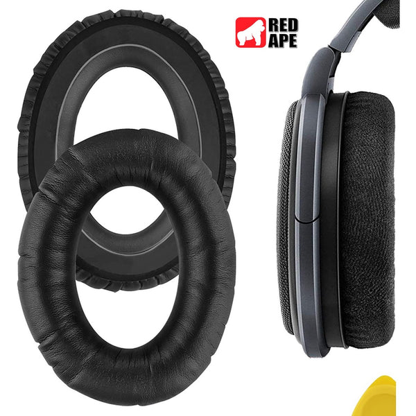 Sennheiser Genuine Leather, Headphone Replacement Earpads: for Sennheiser HD650, HD600, HD6xx Ear Pads (HD650)