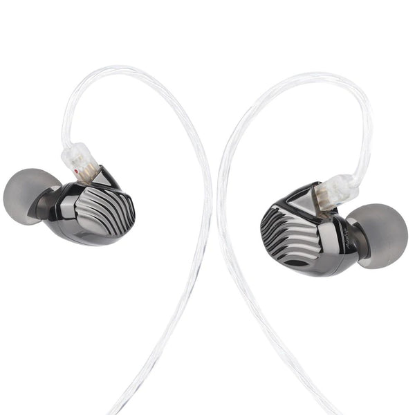 Seek Real Airship, Dynamic Driver In-Ear Monitors: with Detachable 0.78mm 2pin Cable Earphones IEM (Airship)