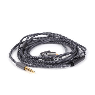 Tripowin Grace, In-Ear Monitors Upgrade Cable: with Microphone, Detachable Silver-Plated OFC Cable (Grace)