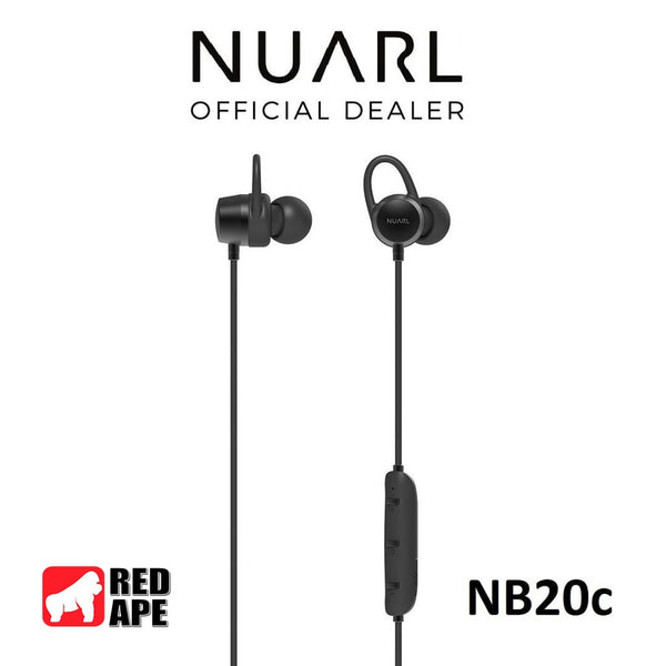 Nuarl NB20c, Wireless Stereo Bluetooth Earphones: Limited Edition Waterproof Sports Earphones (NB 20c)