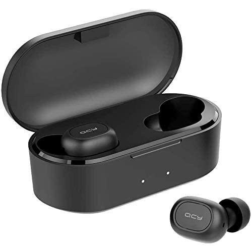 QC¥ T2C, True Wireless Earbuds: Bluetooth 5.0 Wireless Earphones with Microphone (T2C)