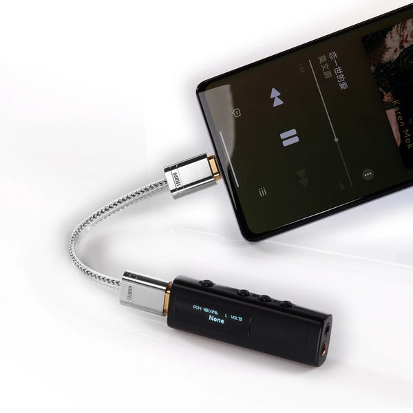 ddHifi TC09S or MFi09s, USB C OTG Cable: USB-C or iP to USB-C Cable (TC09S, Mfi09s)