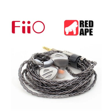 FiiO FH9, Hybrid Driver In-Ear Monitors: MMCX Connectors, High-Purity Monocrystalline Silver Cable Earphone IEM (FH 9)