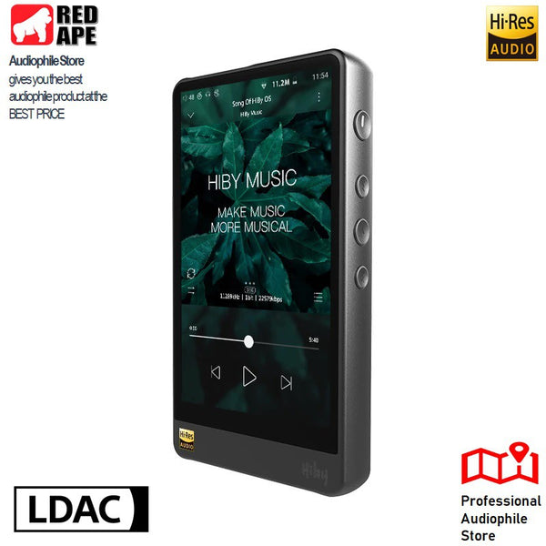 HiBy R6, Digital Audio Player: High Resolution Android Music Player DAP (R6)