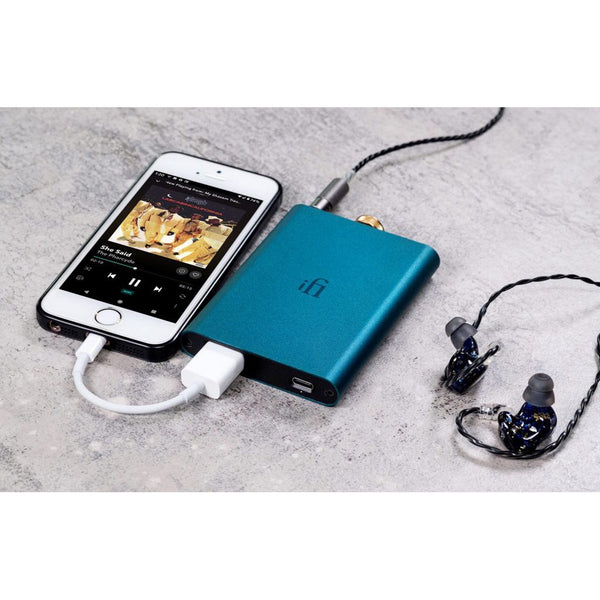 iFi Audio Hip Dac hipdac Portable Balanced Dac MQA DSD and Amplifier Combo 4.4mm Android iOS USB DAC