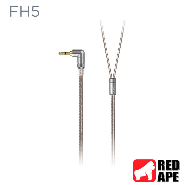 FIIO FH5, Hybrid Driver In-Ear Monitors: High-Resolution with Quad Balanced and Dynamic Drivers IEM (FH 5)