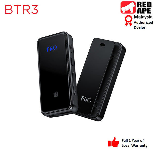 FiiO BTR3, Portable Bluetooth Receiver, DAC and Amplifier: High-Resolution Wireless DAC/AMP (BTR 3, BTR03)