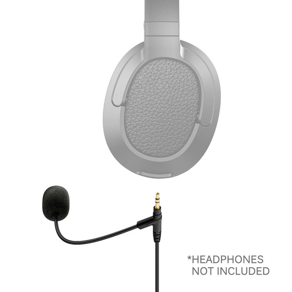 MEE AUDIO CLEARSPEAK UNIVERSAL HEADSET CABLE with BOOM MICROPHONE Alternative to Vmoda Boom Mic Philips SHP9500 and XM4