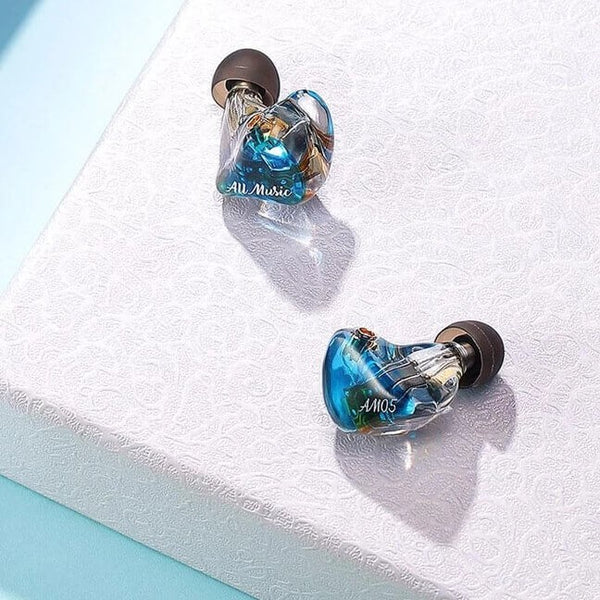 iBasso AM05, Hi-Res In-Ear Monitors: 5 Knowles Drivers with Silver-Plated OCC MMCX Cable IEM (AM 05, AM5)