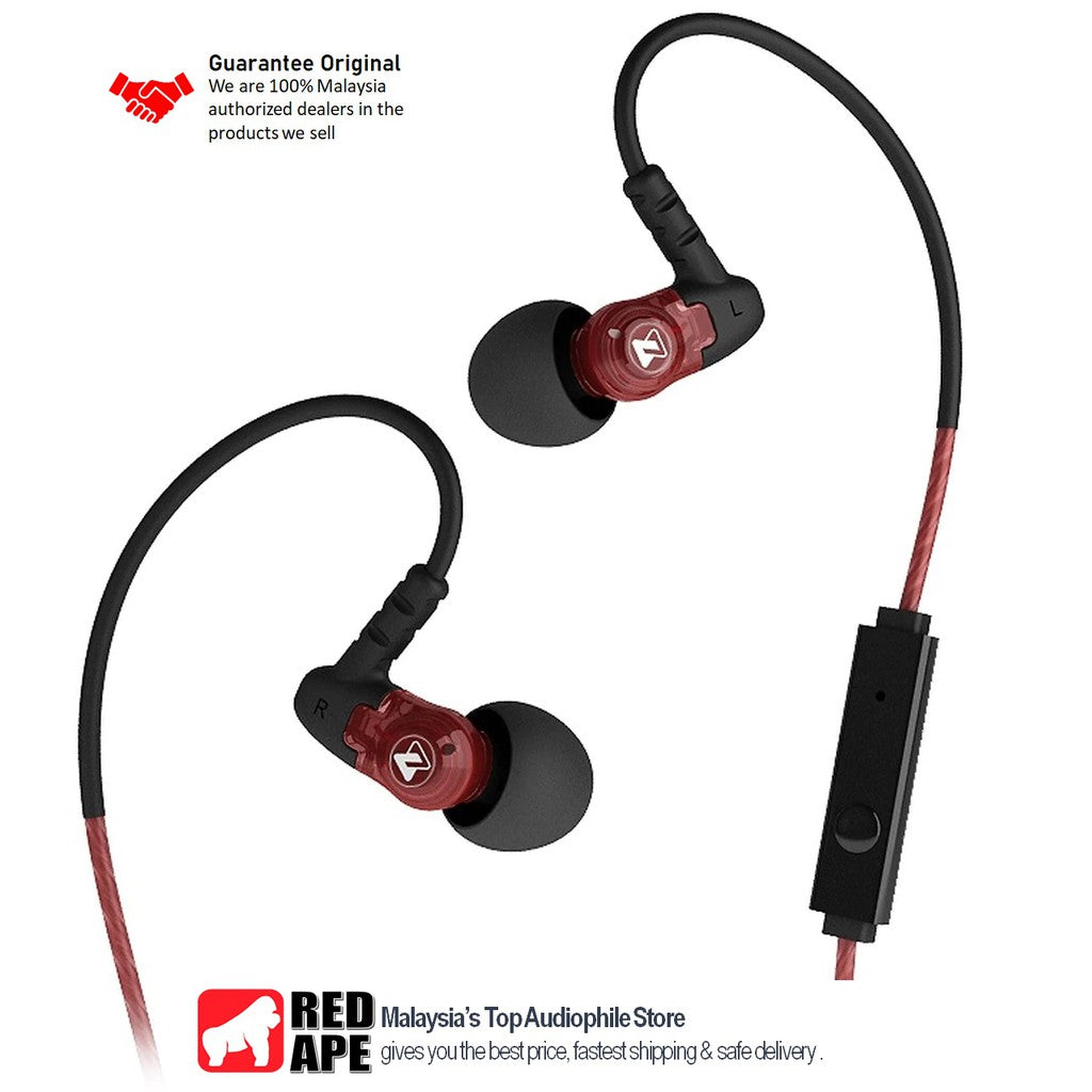 Fischer Audio Omega Spark FE-321, Wired In-Ear Earbuds: with Built-In Mic, High Performance Wired Earphones IEM (FE 321)