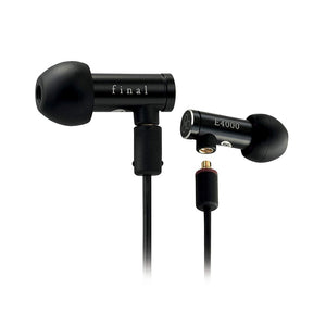 Final Audio E4000, Wired In-Ear Earbuds: High Resolution Award Winning MMCX Wired Earphones IEM (E 4000)