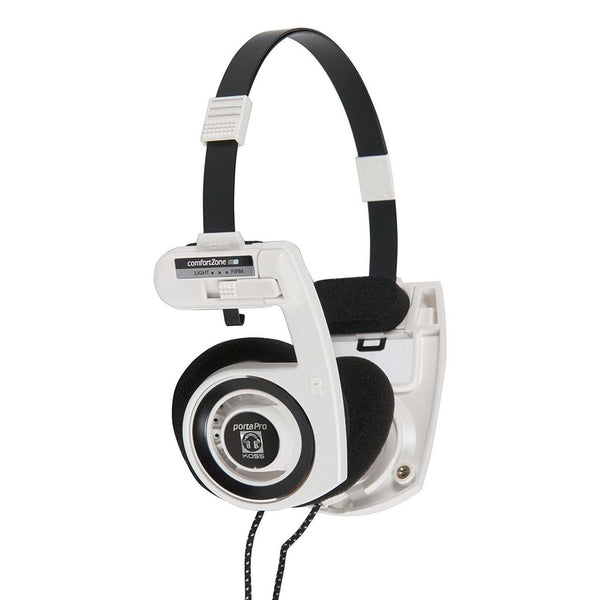 Koss Porta Pro, On-Ear Headphones: With Microphone, Priced to Clear, No Packaging (Porta Pro)