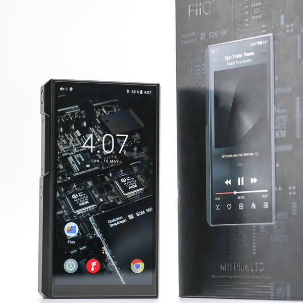 FiiO M11 Plus ESS, Digital Audio Player: Hi-Res Audio Music Player DAP (2022 Updated ESS Version, M11 Plus)