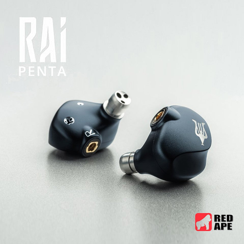 Meze Rai Penta, Hybrid In-Ear Monitors: 5-Driver High-Fidelity Earphones IEM (Rai Penta)