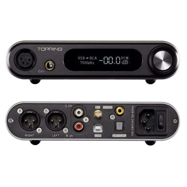 Topping DX5, Digital-to-Analog Converter: MQA 2xES9068AS Decoder, DSD512 PCM 32bit 768kHz DAC (DX5)