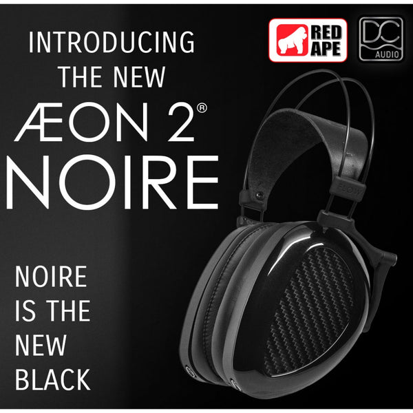 Dan Clark Audio Aeon 2 Noire, Planar Closed Back Headphones: with 2m Cable Audiophile Portable Headphone (Aeon2 Noire)