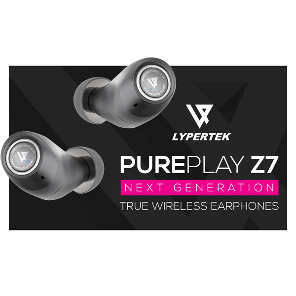 Lypertek PurePlay Z7, True Wireless Earbuds: Triple Hybrid Driver, App Support, 10+70h Battery Life TWS (PurePlay Z7)