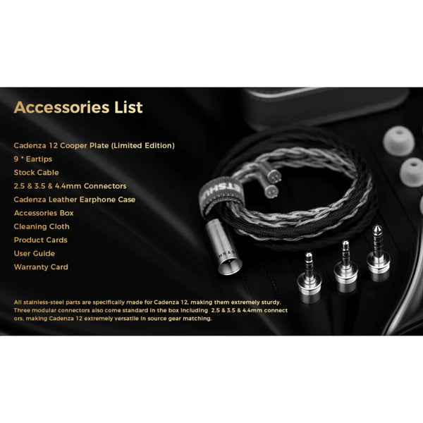 Letshuoer Cadenza 12, In-Ear Monitors: 12 Driver Flagship Earphones IEM (Cadenza 12)