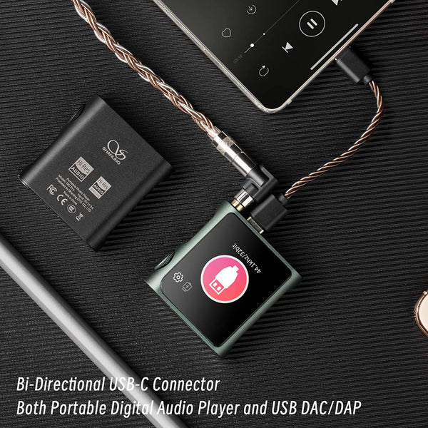 Shanling M0 Pro, Portable Digital Audio Player: Dual ES9219C Chips, Bi-Directional Bluetooth Music Player DAP (M0 Pro)