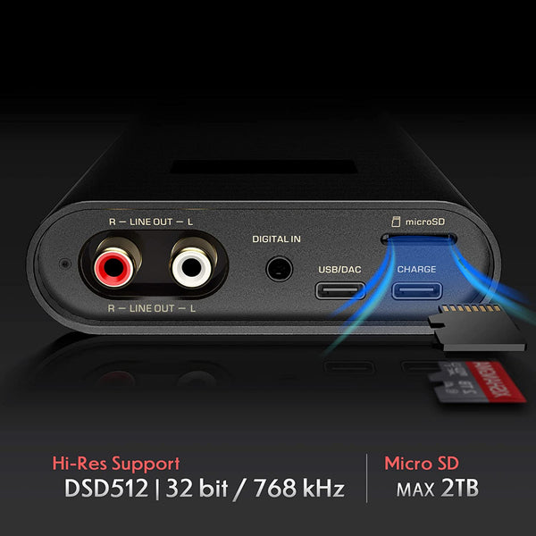 Shanling H7, Portable DAC & Headphone Amplifier: All-in-One DAC/AMP Player (H7)