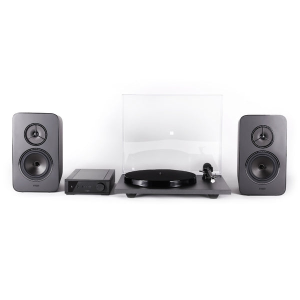 Rega System One, Turntable System: All-in-One with io Amplifier, Kyte Speakers, Planar 1 Turntable Package (System One)