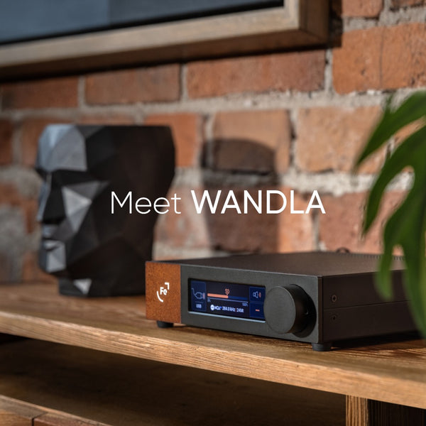 Ferrum Wandla, Digital-to-Analog Converter & Pre-Amplifier: MQA/DSD/DXD ESS Sabre ES9038PRO DAC/PREAMP (Wandla)