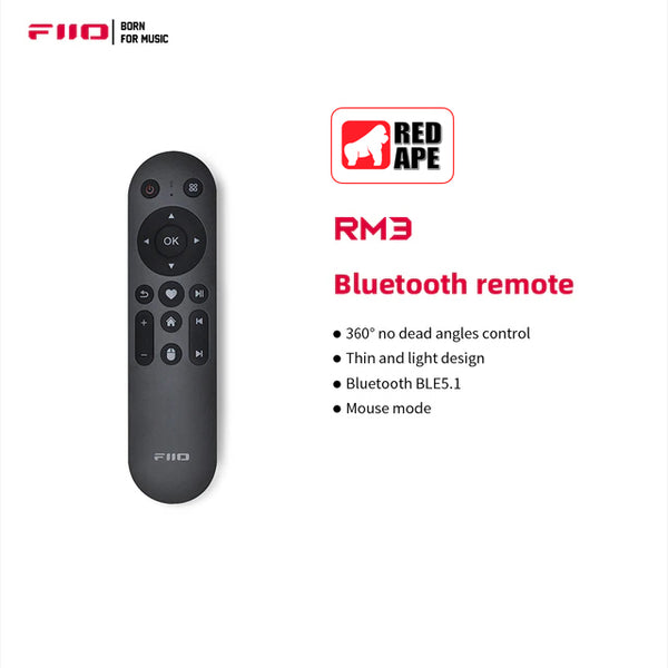 FiiO RM3, Universal Bluetooth Remote Control: for FiiO R7 Remote (RM 3)