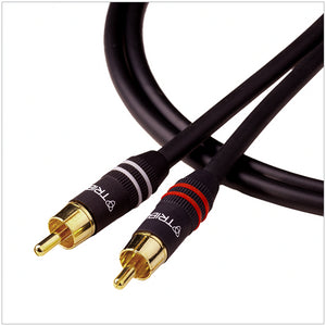 Tributaries 2A, RCA Audio Cable (0.5M or 1.5M*Pair): Analog Audio Cable Comes in a Pair  (Tributaries Series 2, 2A)