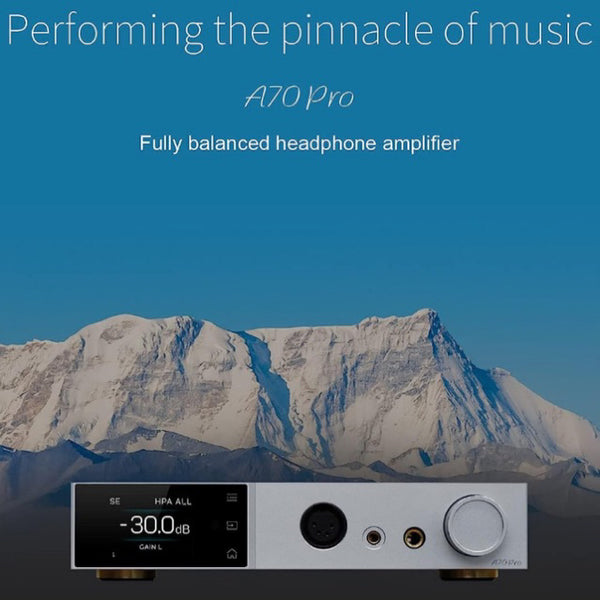 Topping A70 Pro, Headphone Amplifier: Fully Balanced 17000mW*2 with Relay Volume Control AMP (A70 Pro)