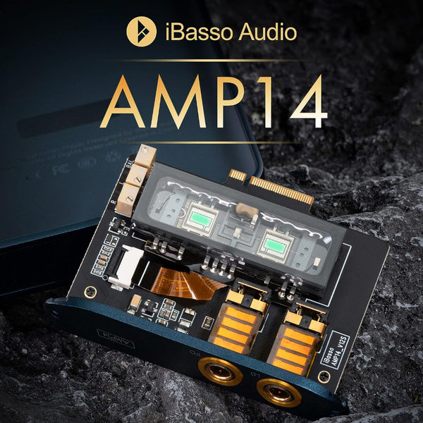 iBasso AMP14, NuTube Amplifier Module: For DX300 and DX320 DAP 4.4mm Balanced Tube AMP (AMP 14)