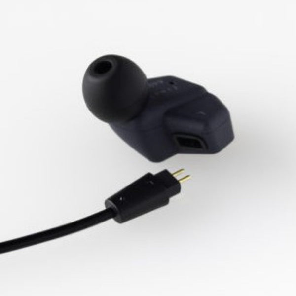 Final Audio A4000, In-Ear Monitors: Navy Blue colour with 2-Pin Detachable Cable Earphones IEM (A 4000)